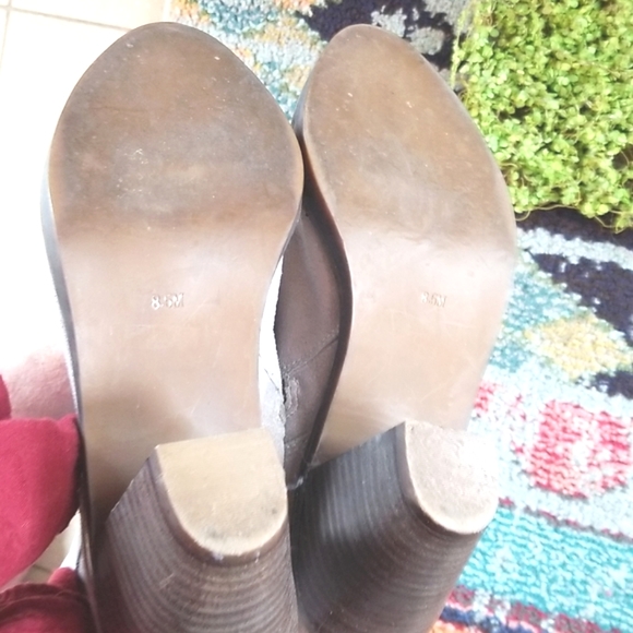 JEFFREY CAMPBELL FREE PEOPLE Over The Knee OTK JOE Grey Lace Up Heels Boots 8.5 - Picture 11 of 16